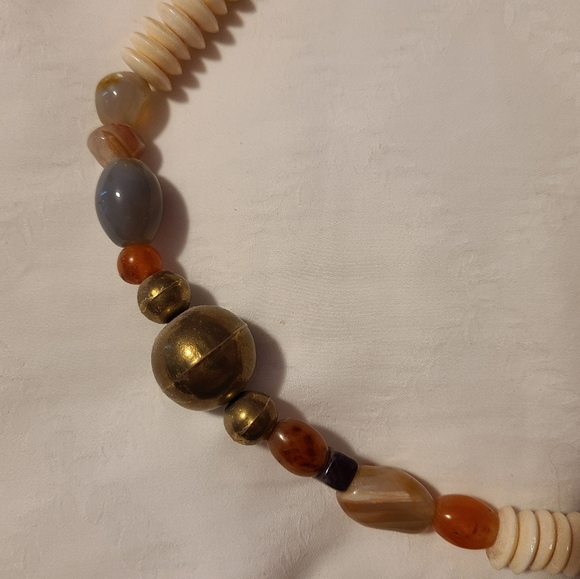 Hand Carved Wooden Zebra Necklace. EUC - Picture 4 of 5